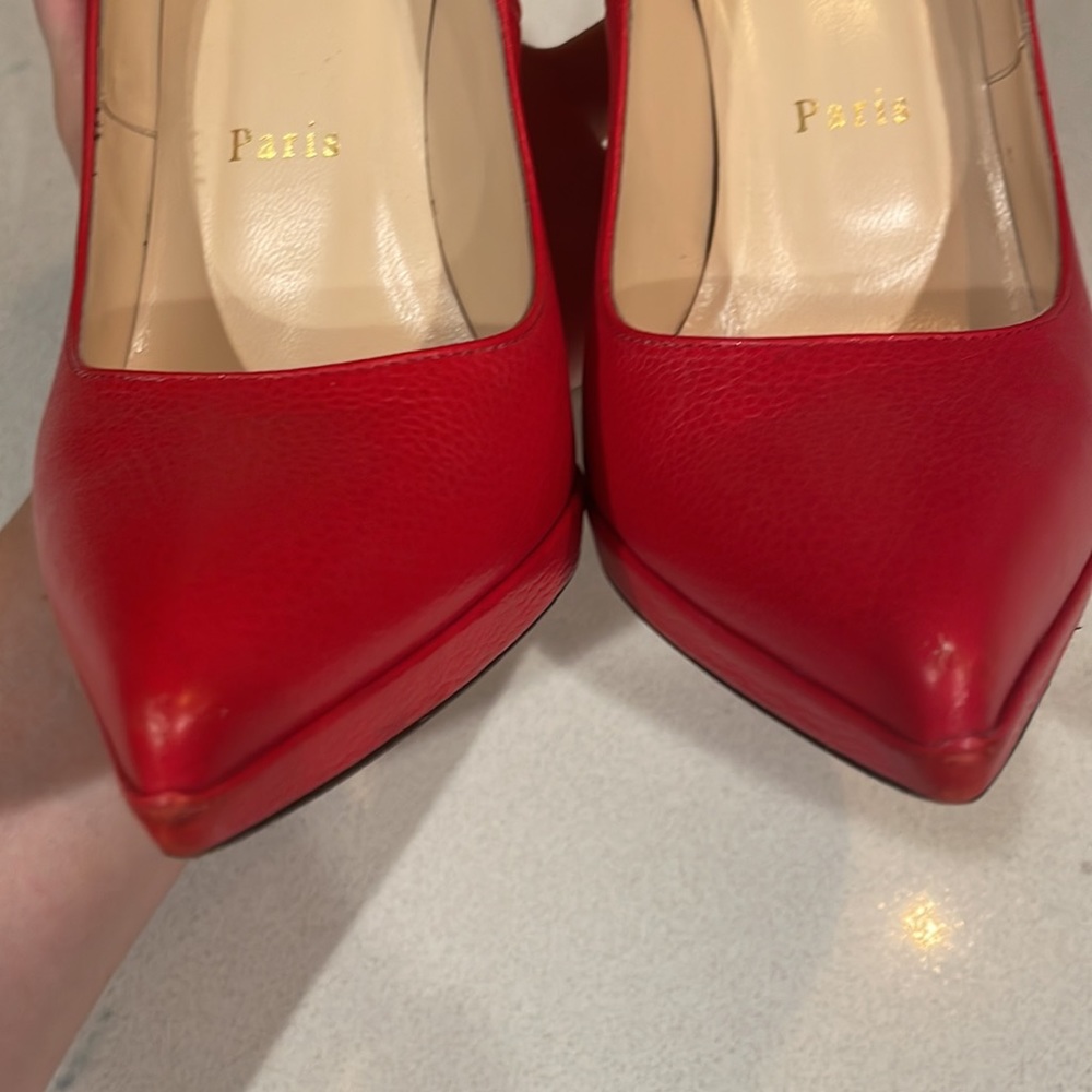 Authentic Christian Louboutin Pigalle Plato - Size 38 - Picture 8 of 14